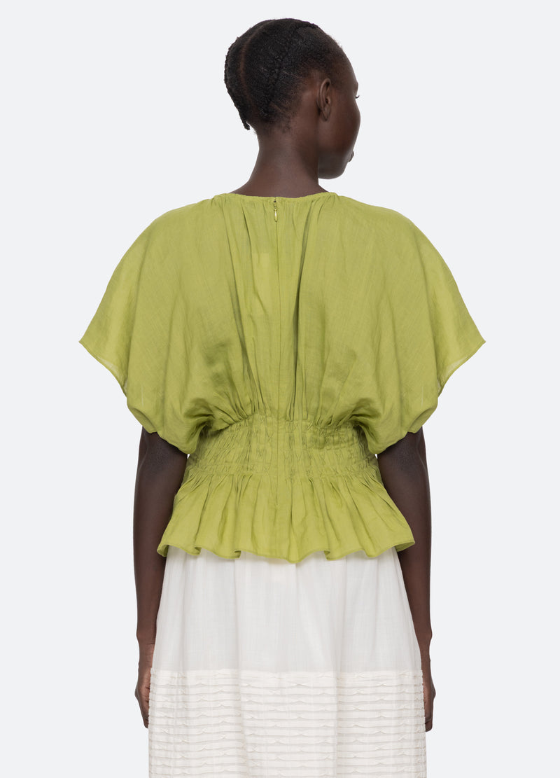 Sea New York Violet Top Green