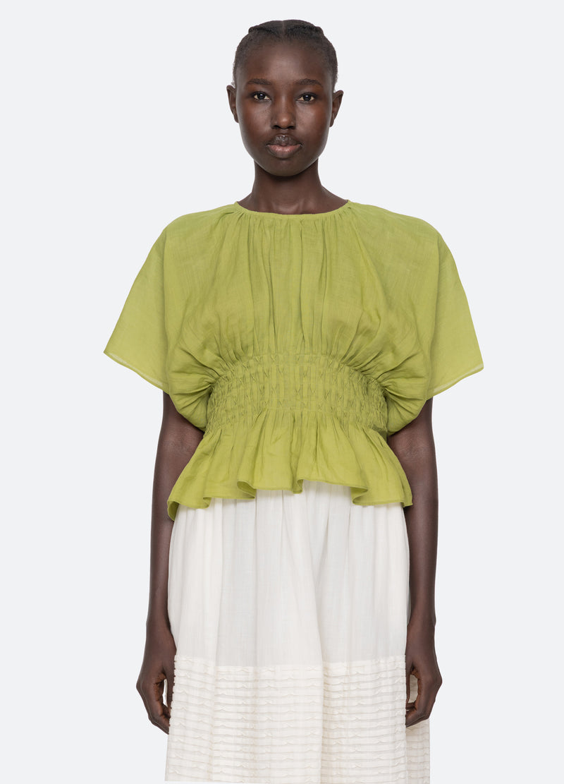 sea new york Violet Top Green