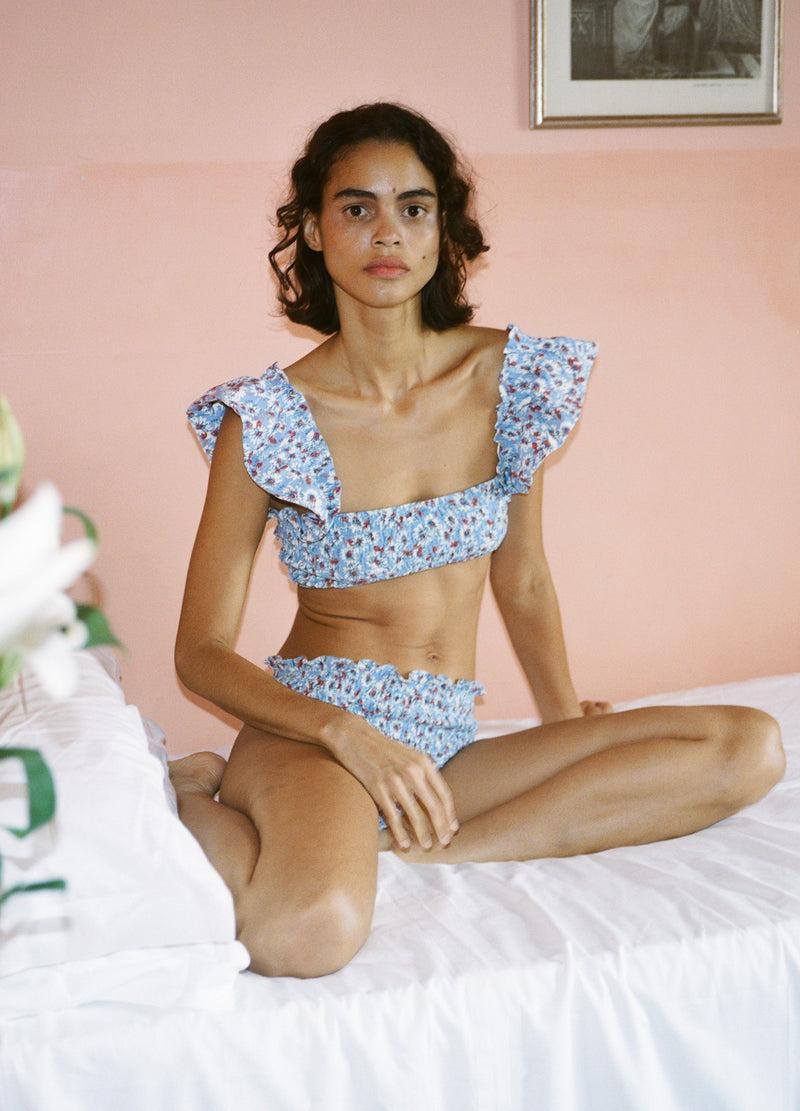 sea new york Whitney Bikini Top Blue