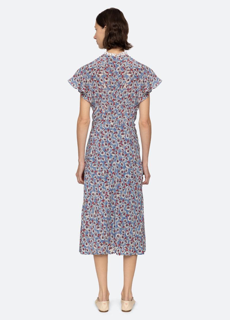 Sea New York Whitney Dress Blue