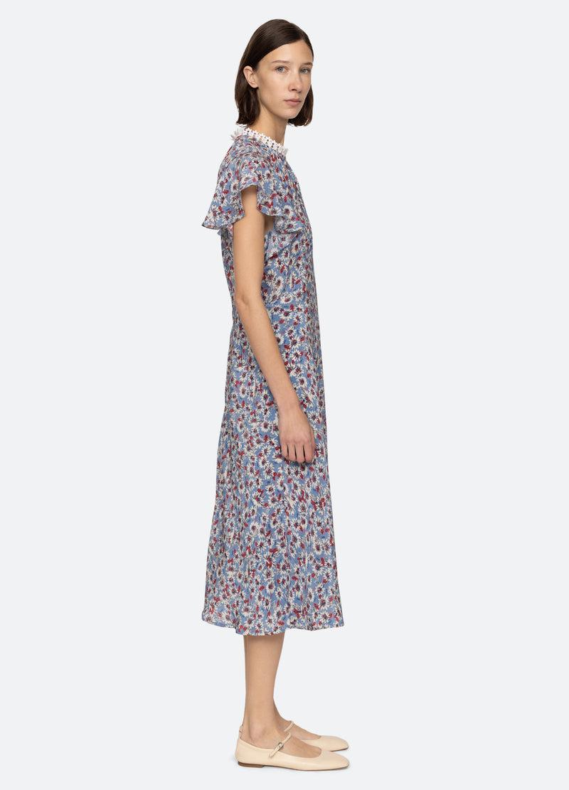 Sea New York Whitney Dress Blue