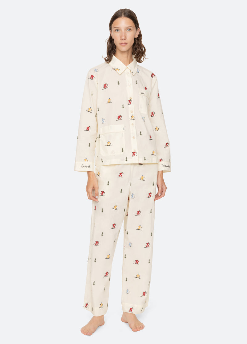 Sea New York Winifred PJ Set Cream
