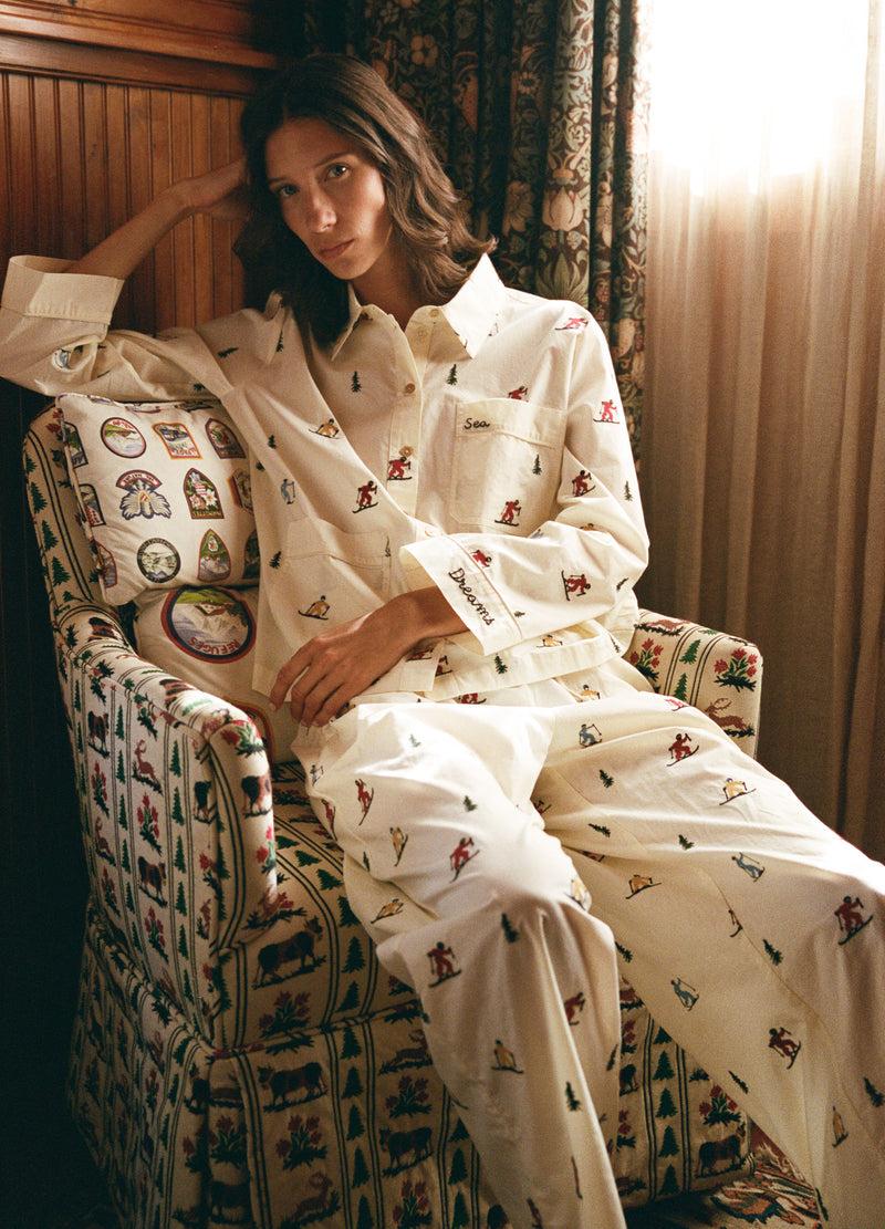 sea new york Winifred PJ Set Cream