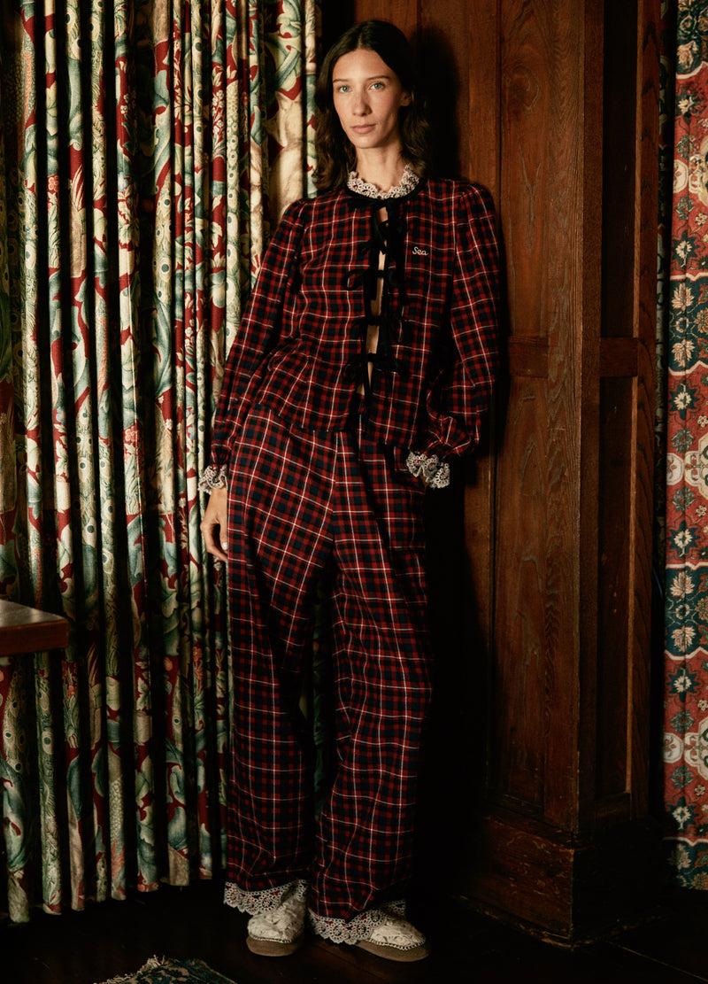 sea new york Zahara PJ Set Red