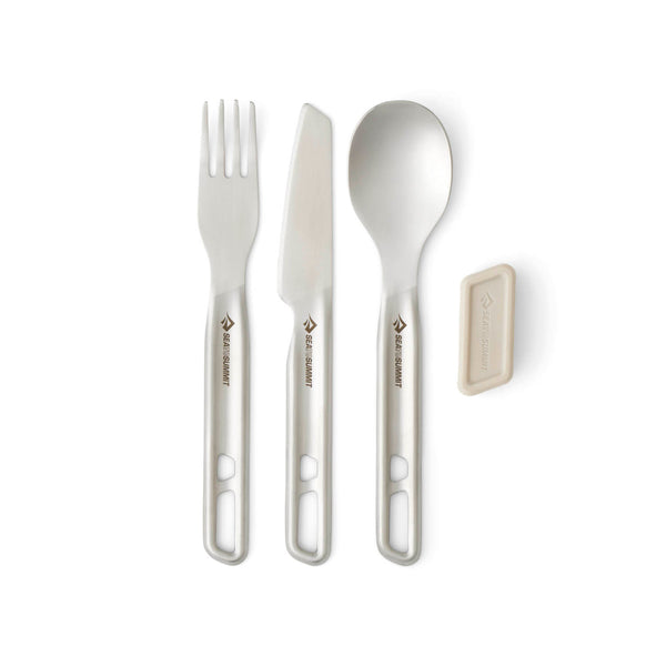 sea to summit Detour Stainless Steel Cutlery Set - (3 Piece)