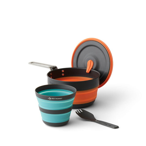 sea to summit Frontier Ultralight Collapsible 1L Pot Cook Set - (3 Piece)