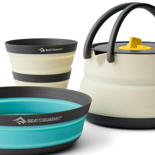 Sea To Summit Frontier Ultralight Collapsible Kettle Cook Set With Cup & Bowl