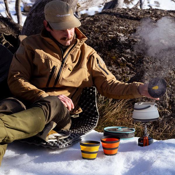 Sea To Summit Frontier Ultralight Collapsible Kettle Cook Set With Cup & Bowl (Like New)