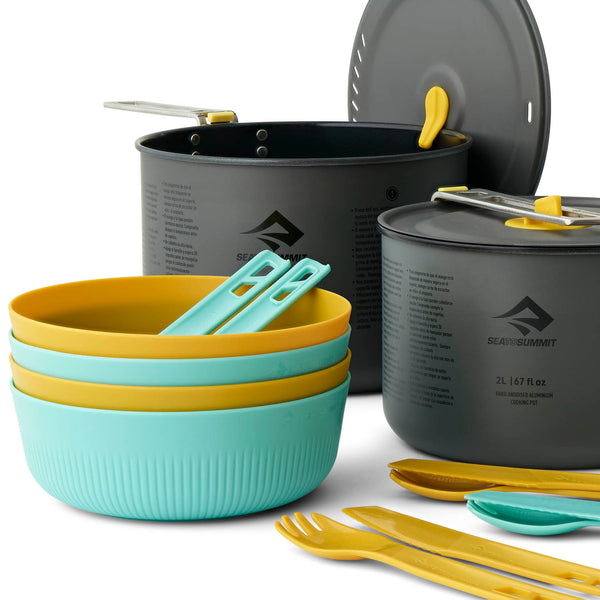 Sea To Summit Frontier Ultralight Two Pot Cook Set - (14 Piece)
