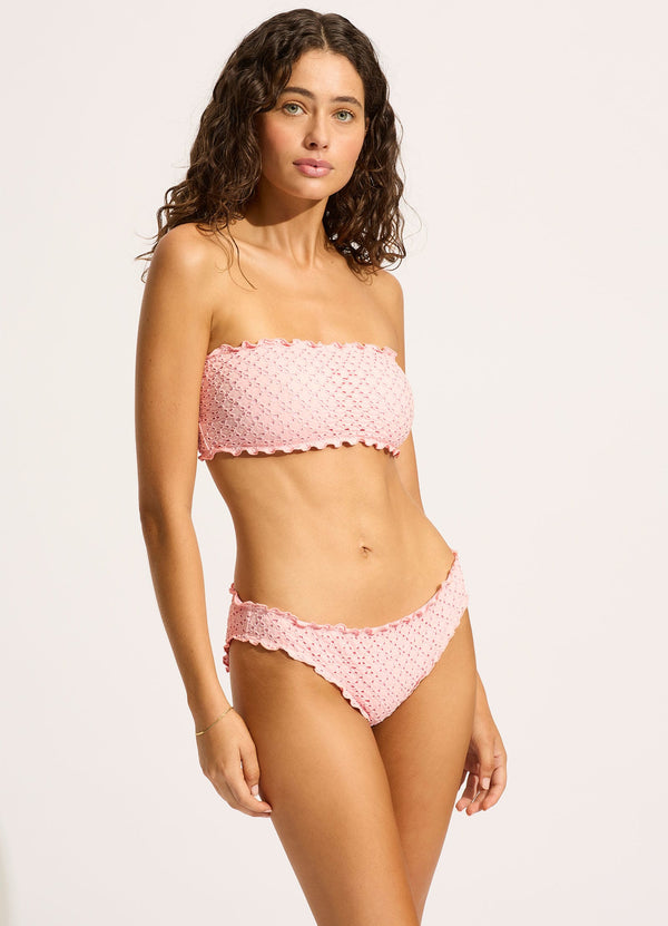Seafolly Daydreamer Hipster Bikini Bottom - Dusty Pink