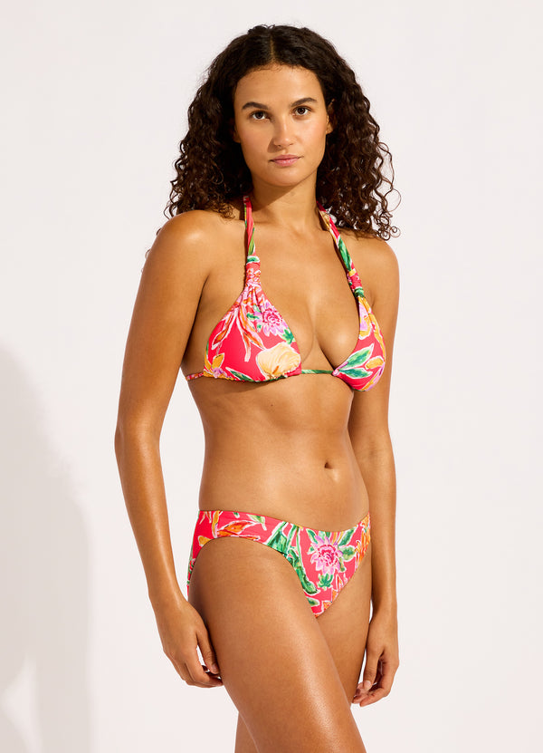 Seafolly Hothouse Flowers Multi Fit Triangle Bikini Top