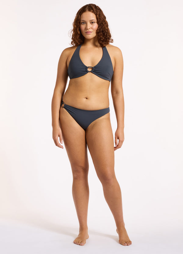 Seafolly Jetset Lien Hipster Trim Side Bikini Bottom