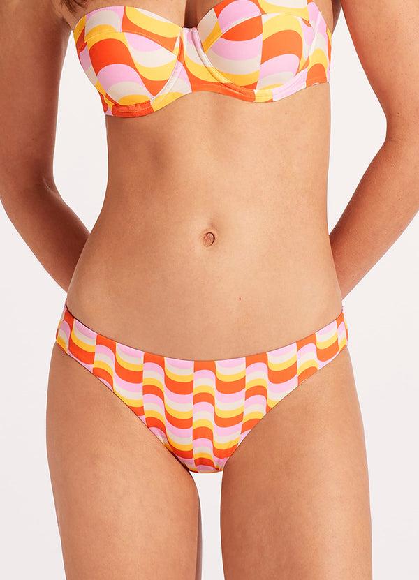 Seafolly Modern Take Hipster Bikini Bottom - Mandarin