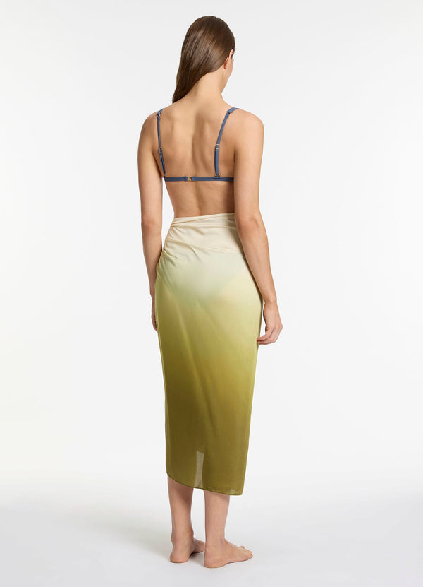 Seafolly Acacia Haze Sarong - Eucalyptus