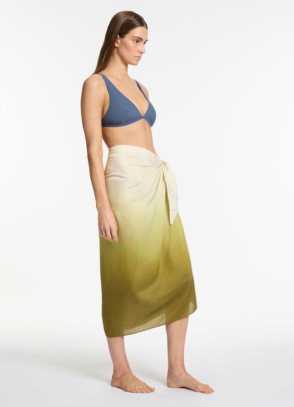 Seafolly Acacia Haze Sarong - Eucalyptus