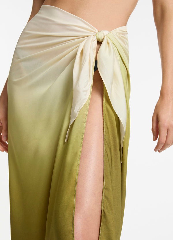 Seafolly Acacia Haze Sarong - Eucalyptus