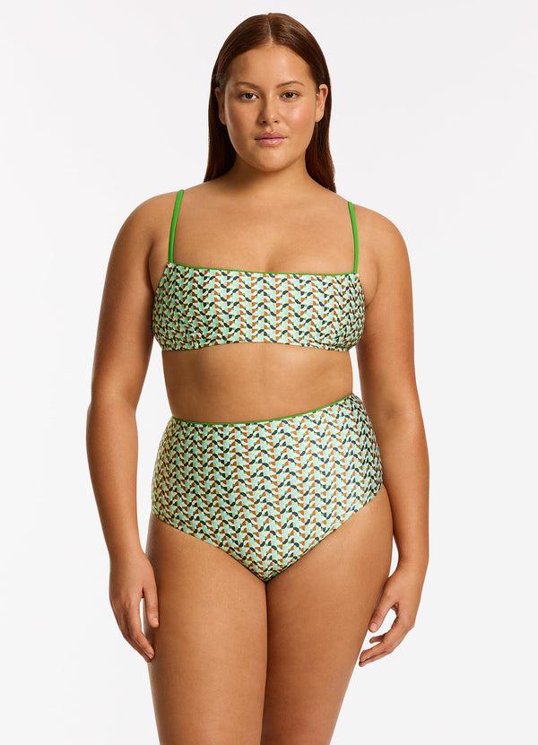 Seafolly Acacia Tank Bikini Top - Multi