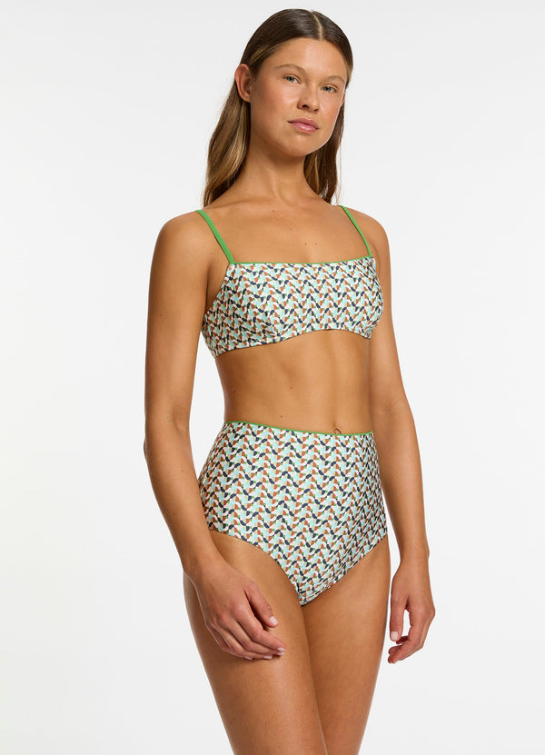Seafolly Acacia Tank Bikini Top - Multi