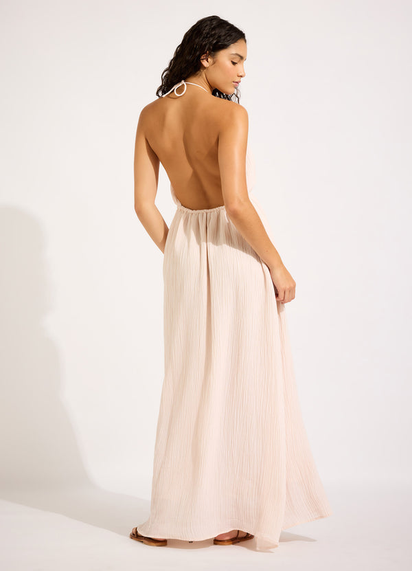 Seafolly Adjustable Neck Maxi Dress