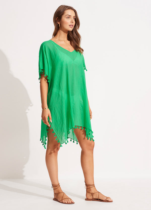 Seafolly Amnesia Kaftan - Green