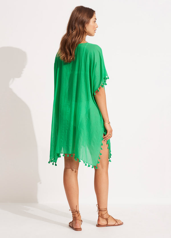 Seafolly Amnesia Kaftan - Green
