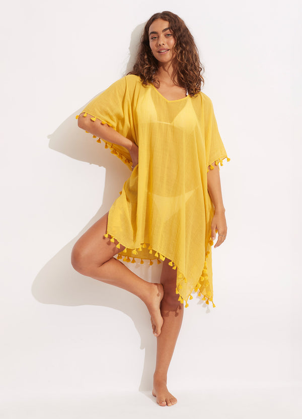 seafolly Amnesia Kaftan - Tuscan Sunset