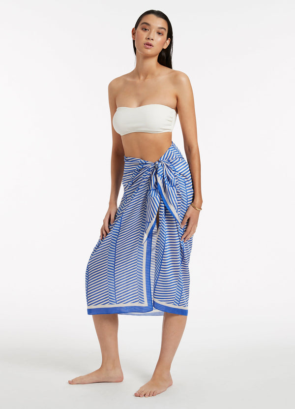 Seafolly Amoudi Sarong - Sapphire