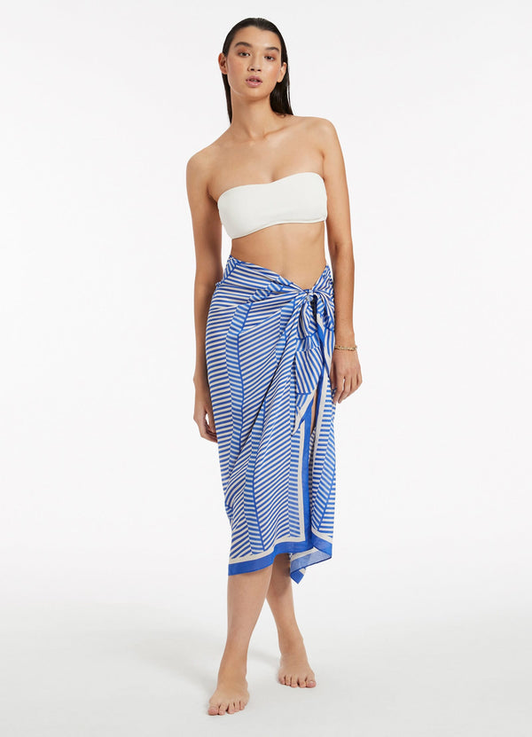 seafolly Amoudi Sarong - Sapphire