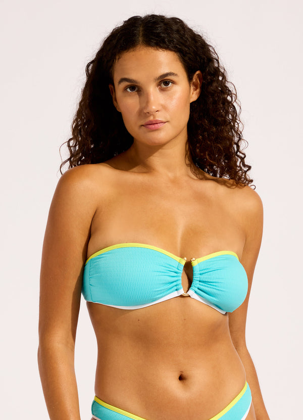 Seafolly Beach Bound Bandeau Bikini Top