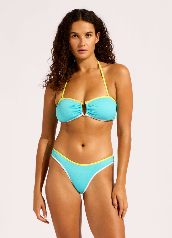 seafolly Beach Bound Bandeau Bikini Top