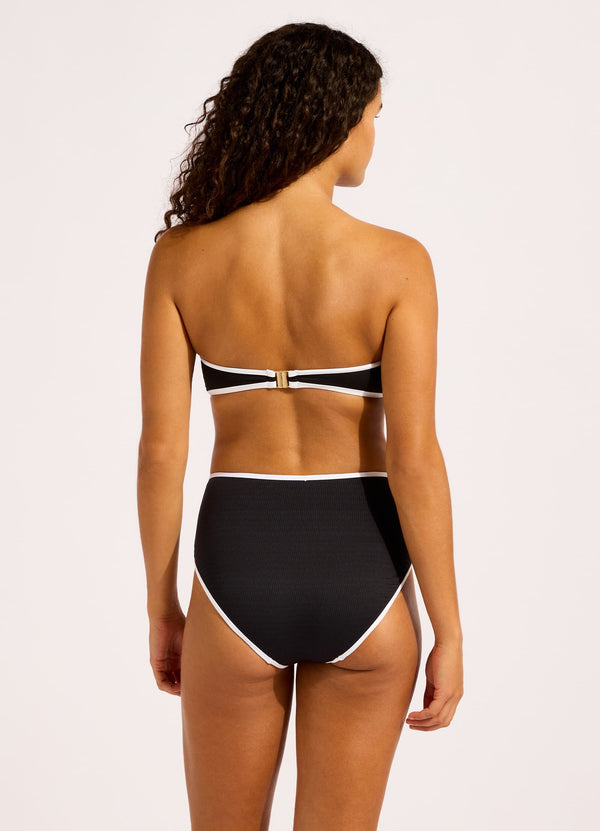 Seafolly Beach Bound High Waist Bikini Bottom