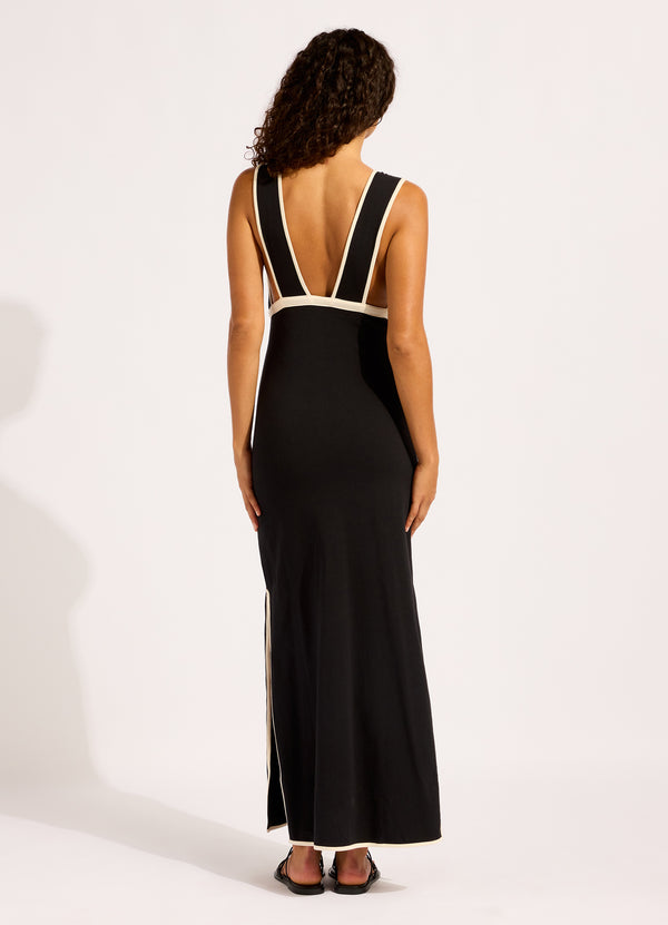 Seafolly Beach Bound Side Split Maxi Dress