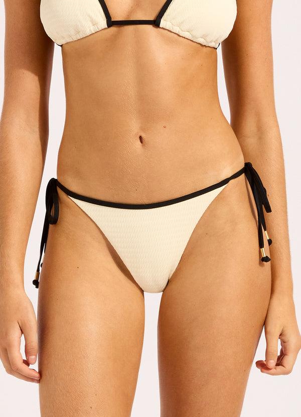 Seafolly Beach Bound Tie Side Bikini Bottom