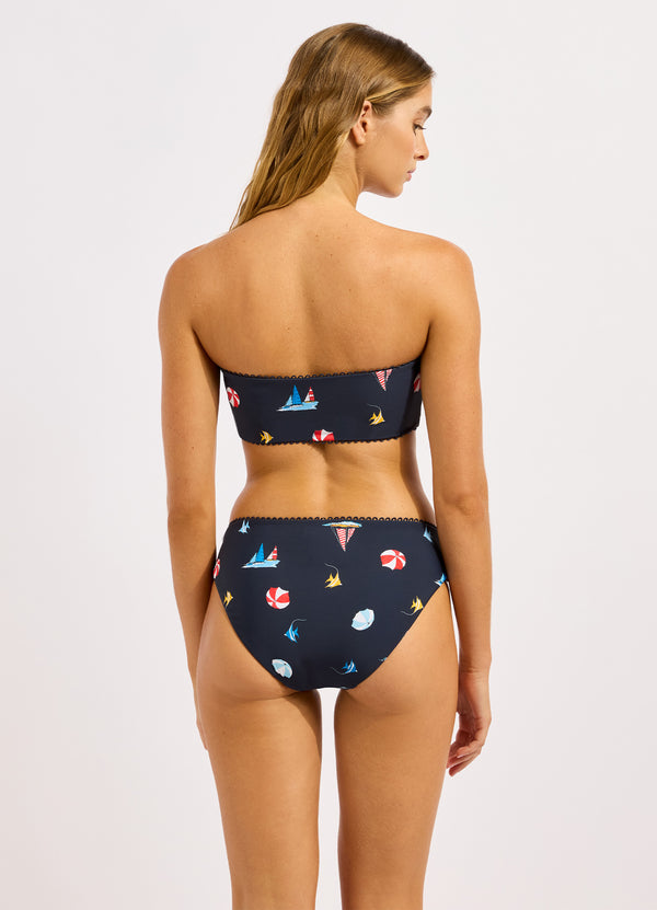 Seafolly Beachclub Retro Bikini Bottom