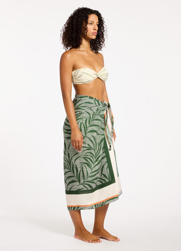Seafolly Botanic Lines Sarong