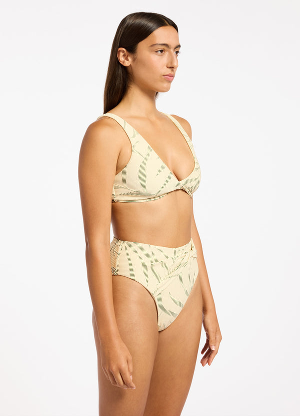 Seafolly Botanic Lines Triangle Bikini Top