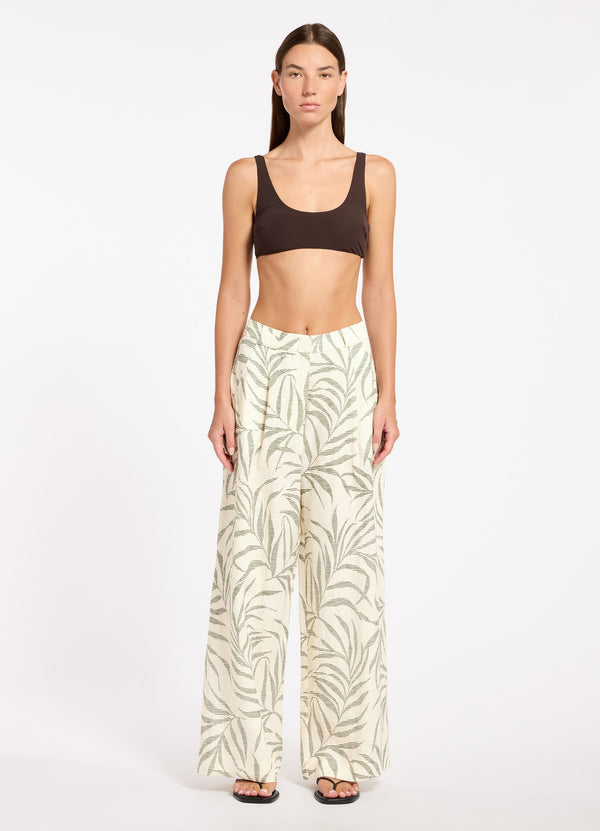 seafolly Botanic Lines Wide Leg Pant