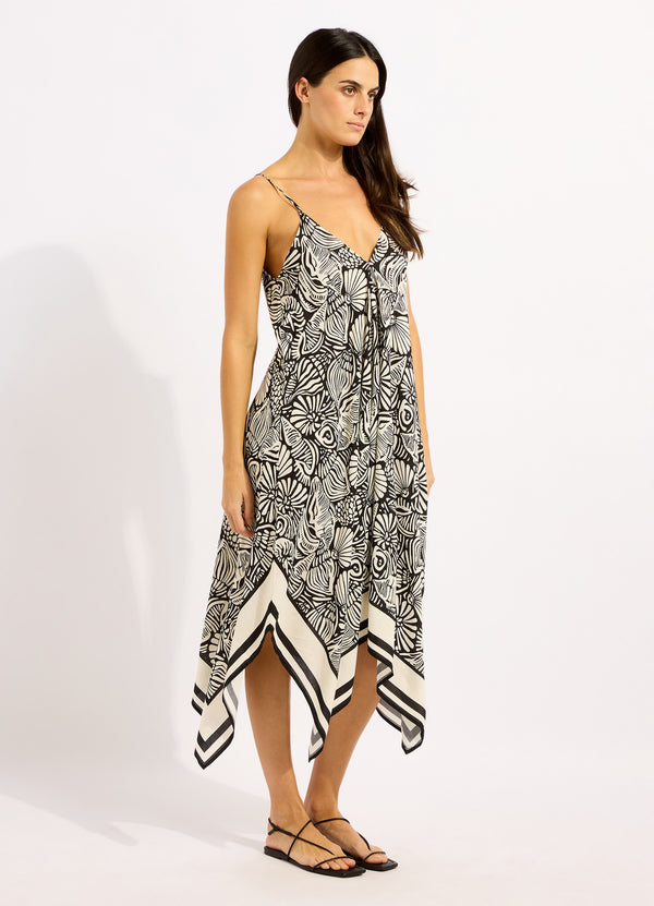 Seafolly C Shells Scarf Midi Dress