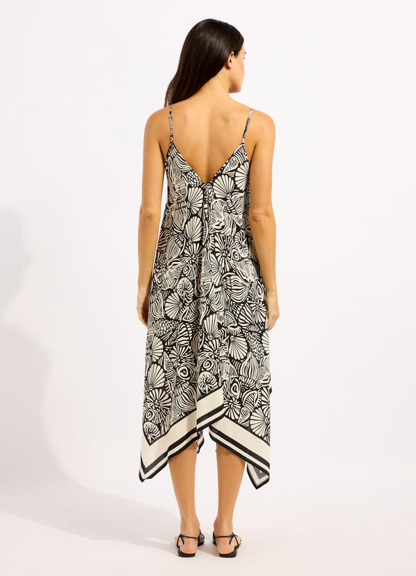 Seafolly C Shells Scarf Midi Dress