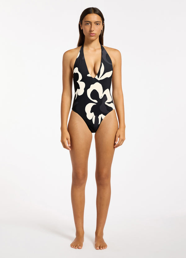 seafolly Cactus Garden Plunge One Piece