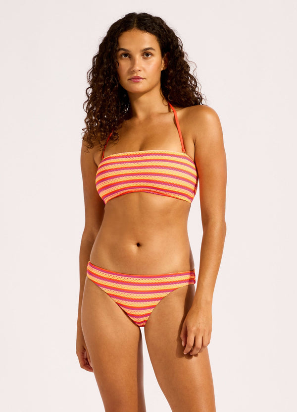 seafolly Calypso Bandeau Bikini Top