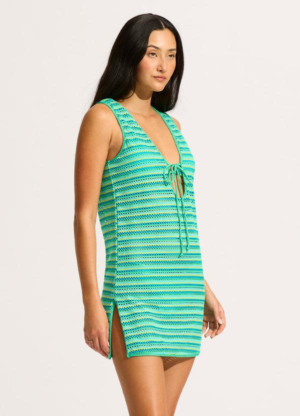Seafolly Calypso Mini Cover Up - Jade