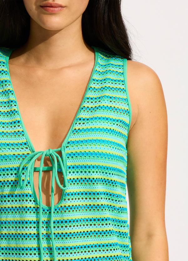 Seafolly Calypso Mini Cover Up - Jade