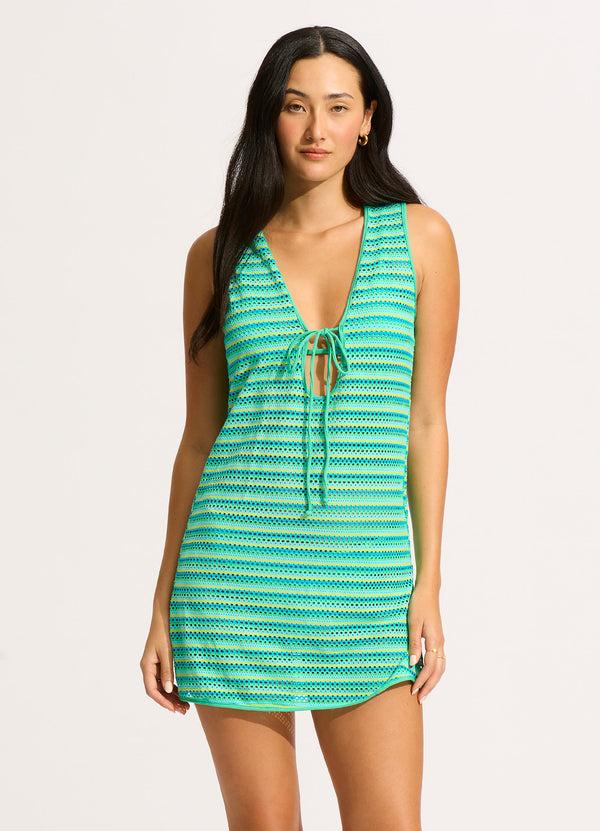 seafolly Calypso Mini Cover Up - Jade