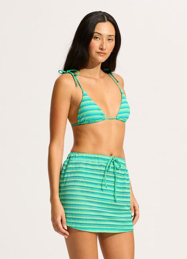 Seafolly Calypso Mini Skirt - Jade