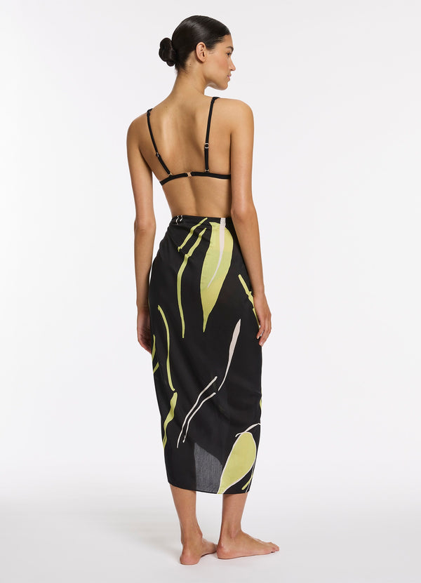 Seafolly Catalina Sarong - Black