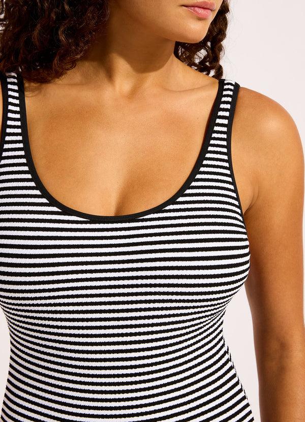 Seafolly Clubhouse Tank One Piece Swimsuit