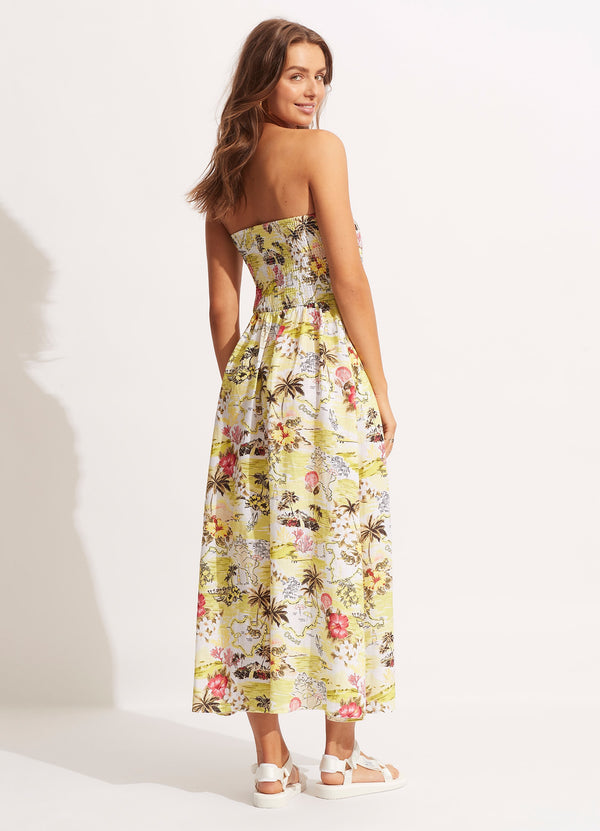 Seafolly Coast To Coast Midi - Wild Lime