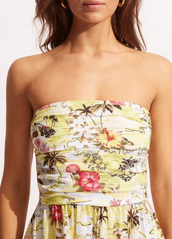 Seafolly Coast To Coast Midi - Wild Lime