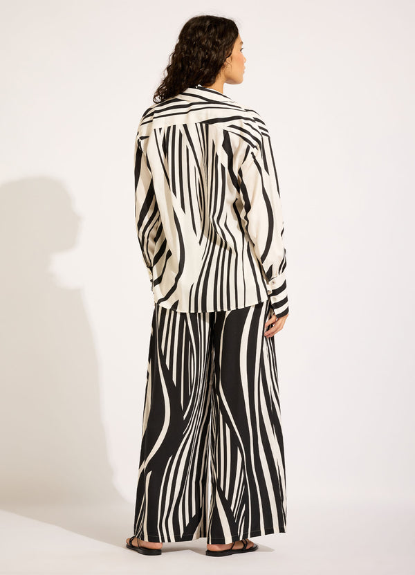 Seafolly Coastline Button Up Top